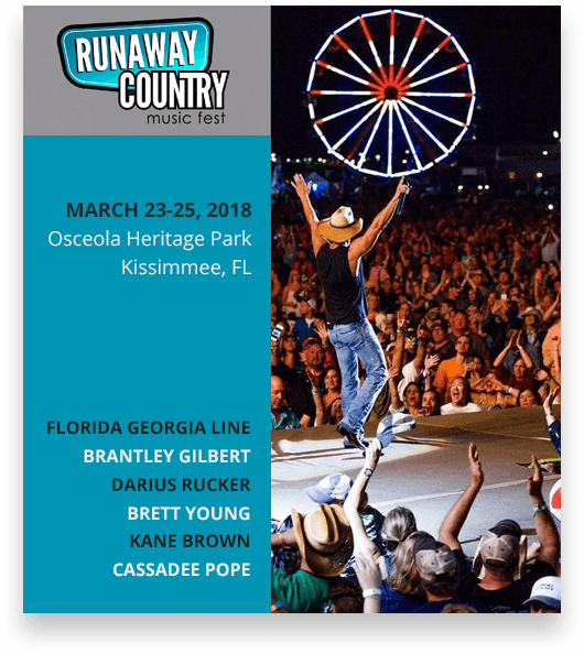 March 2018 Runaway Country Music Fest #1